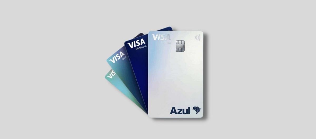 cartão de crédito azul