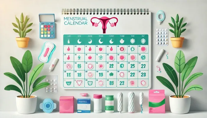 calendario menstrual